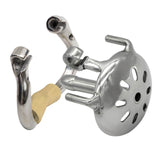 Super Small Chastity Cage lock and ring | 3d-chastity