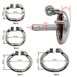 Super Small Chastity Cage size and shape | 3d-chastity