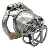 Stainless Steel Stealth Lock Chastity Cage main product | 3d-chastity