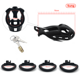 Cobra 2.0 Male Chastity Device front | 3d-chastity