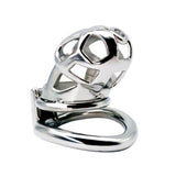 Lockable Stainless Steel Chastity Cage size and shape | 3d-chastity