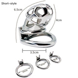 Mamba Chastity Cage 2.56 to 3.74 Inch Long wearing | 3d-chastity