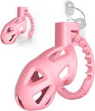Chastity Cage with 8 Adjustable Cock Ring product photo 15 of | 3d-chastity