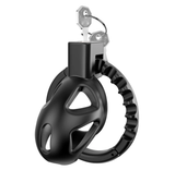 Chastity Cage with 8 Adjustable Cock Ring product photo 16 of | 3d-chastity