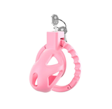 Chastity Cage with 8 Adjustable Cock Ring main product | 3d-chastity