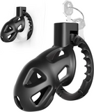 Chastity Cage with 8 Adjustable Cock Ring rear | 3d-chastity