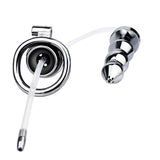 Special Chastity Cage with Butt Plug side | 3d-chastity