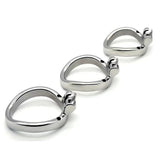 Stainless Steel Chastity Ring Arc main product | 3d-chastity