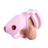 Classic Reimagined Silicone Chastity Cage side | 3d-chastity