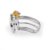Small Classic Banana Chastity Cage side | 3d-chastity