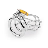 Small Classic Banana Chastity Cage wearing | 3d-chastity