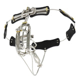 Stainless Steel Chastity Belt for Men wearing | 3d-chastity