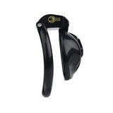 Clit Chastity Cage Black Pink front | 3d-chastity