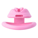 Clit Chastity Cage Black Pink wearing | 3d-chastity