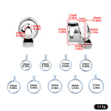 Clitoral Chastity Lock Invisible material finish close | 3d-chastity