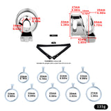 Clitoral Chastity Lock Invisible full kit | 3d-chastity