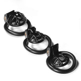 Cloud Whale Positive and Negative Chastity Cage material finish close | 3d-chastity
