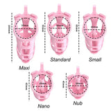 Mamba Chastity Cage with Belt and Urethal product photo 14 of | 3d-chastity