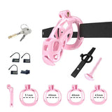 Mamba Chastity Cage with Belt and Urethal product photo 12 of | 3d-chastity