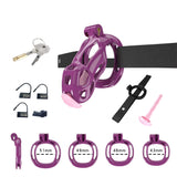 Mamba Chastity Cage with Belt and Urethal product photo 20 of | 3d-chastity