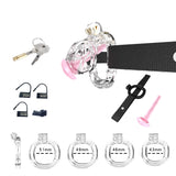 Mamba Chastity Cage with Belt and Urethal side | 3d-chastity