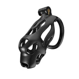 Cobra Dog Head Chastity Device with 4 Rings wearing | 3d-chastity