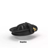 Cobra Positive/Negative Chastity Cage - 3d-chastity