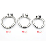 Stainless Steel Chastity Cage Ring main product | 3d-chastity