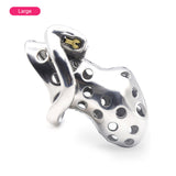 Comfortable Male Chastity Cage lock and ring | 3d-chastity