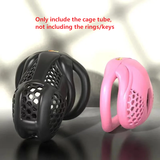New Beehive Concealed Cobra Chastity Cage Tube - Not including the rings/keys - 3d-chastity