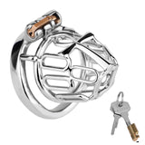Cosmic Axis Chastity Lock side | 3d-chastity