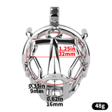 Cosmic Axis Chastity Lock product photo 11 of | 3d-chastity