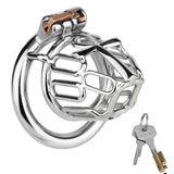 Cosmic Axis Chastity Lock material finish close | 3d-chastity
