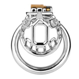 Cosmic Axis Chastity Lock lock and ring | 3d-chastity