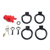 Cretan Bull Chastity Cage material finish close | 3d-chastity