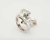 Urethral Custom Chastity Device T18 material finish close | 3d-chastity
