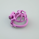 Custom Pink Steel Chastity Cage size and shape | 3d-chastity
