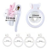 Cute Little Deer Chastity Cage wearing | 3d-chastity