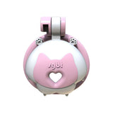 Cute Meow Fist Chastity Cage material finish close | 3d-chastity