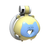 Cute Meow Fist Chastity Cage front | 3d-chastity