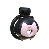 Cute Meow Fist Chastity Cage rear | 3d-chastity