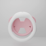 Cute Pink Chastity Cage front | 3d-chastity
