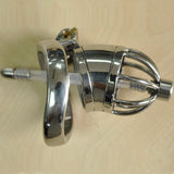 Metal Chastity Cage 1.77 Inch Long wearing | 3d-chastity