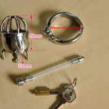 Metal Chastity Cage 1.77 Inch Long side | 3d-chastity