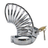 Metal Chastity Cage 4.0 Inch Long main product | 3d-chastity