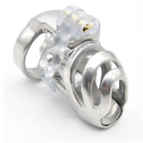 Detachable Prince Albert Lock Chastity Cage lock and ring | 3d-chastity