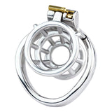 Design Metal Flower Basket Negative Chastity Device