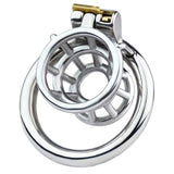 Design Metal Flower Basket Negative Chastity Cage wearing | 3d-chastity