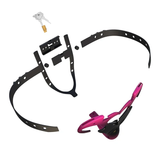 Devil's Eye Succubus Belt Chastity Cage front | 3d-chastity