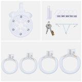 Diamond Flat Chastity Cage product photo 13 of | 3d-chastity